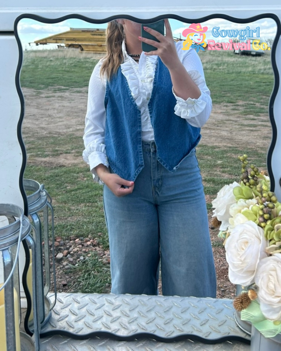 Essential Denim Vest