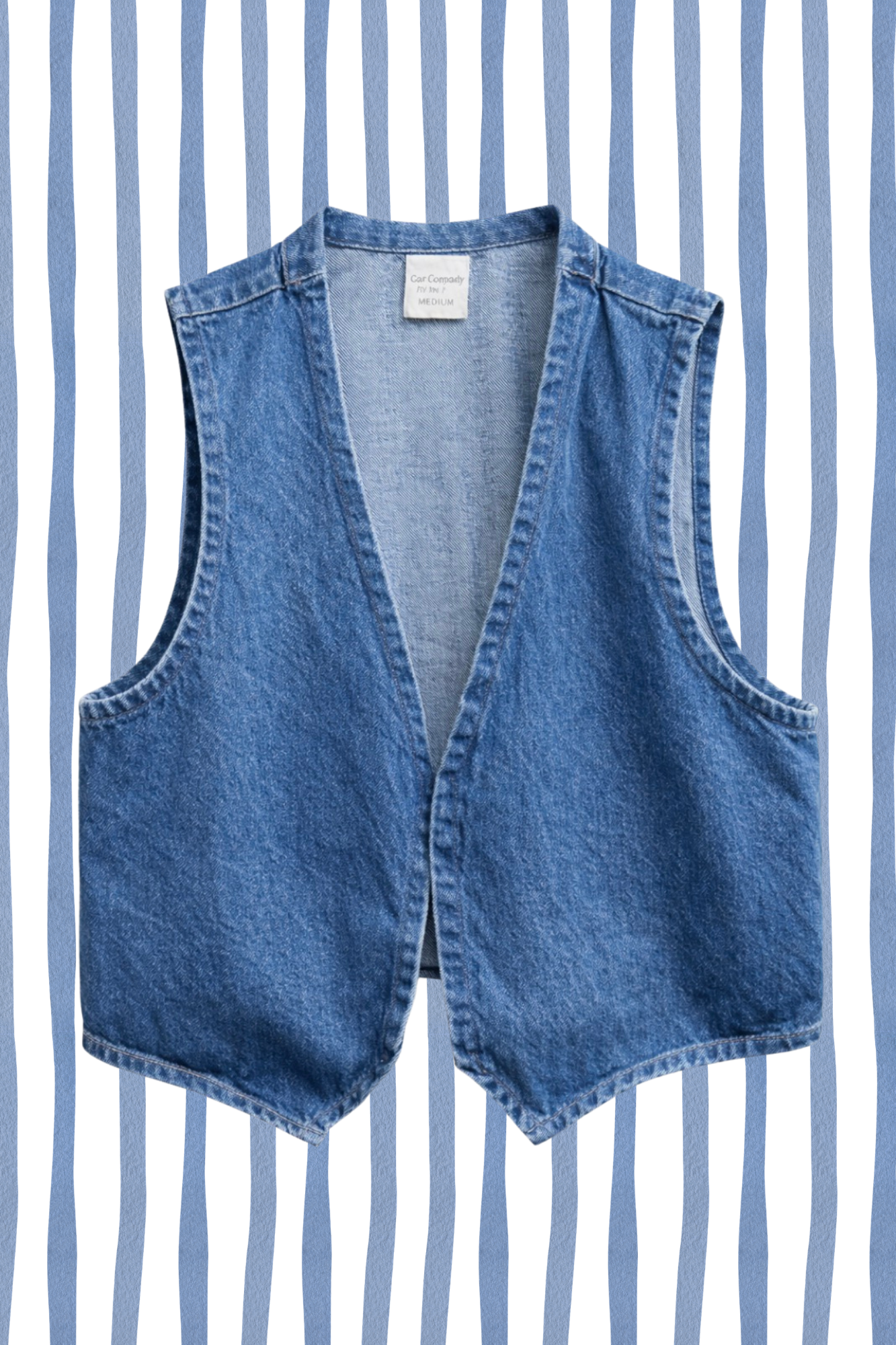 Essential Denim Vest