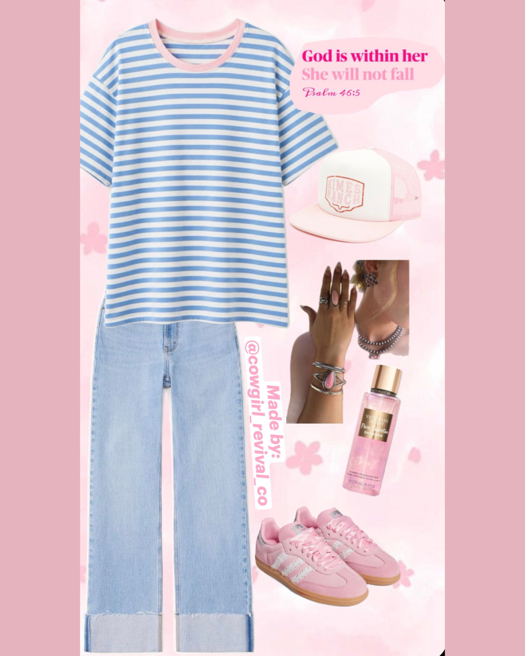 PRAIRIE ROSE x DUSTY DAISY Boardwalk Breeze Tee Shirt