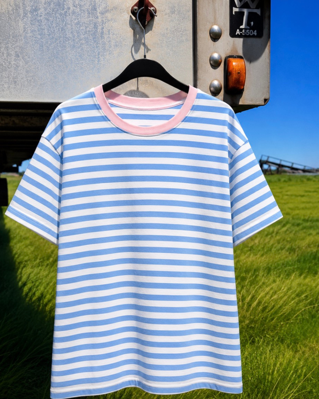 PRAIRIE ROSE x DUSTY DAISY Boardwalk Breeze Tee Shirt