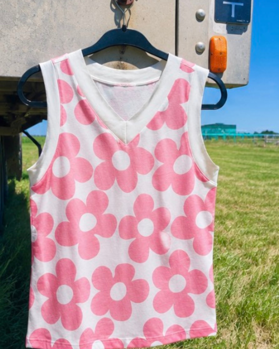 PRAIRIE ROSE x DUSTY DAISY Sweetheart Tank Top