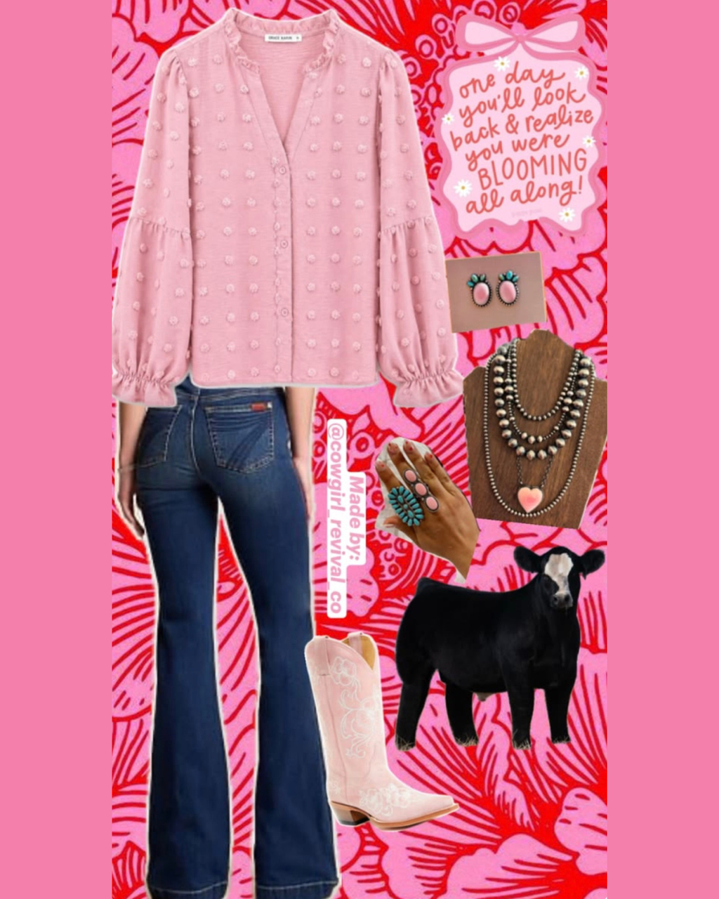 Rosie Lane Textured Blouse