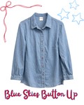 Blue Skies Button Up