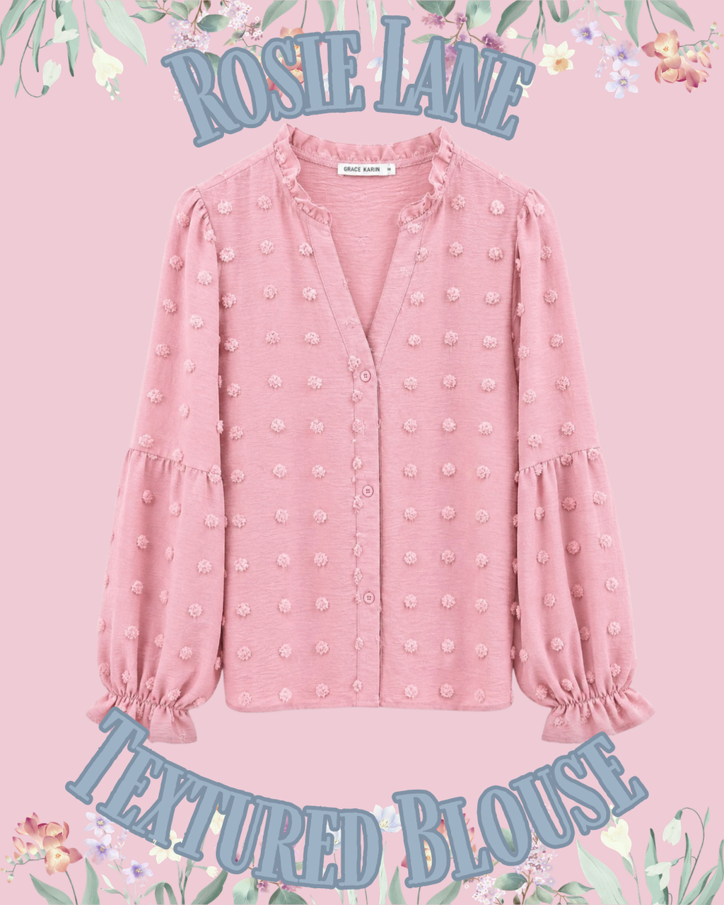 Rosie Lane Textured Blouse