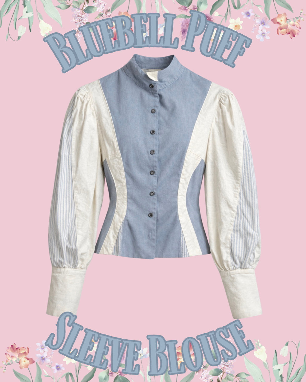 Bluebell Puff Sleeve Blouse