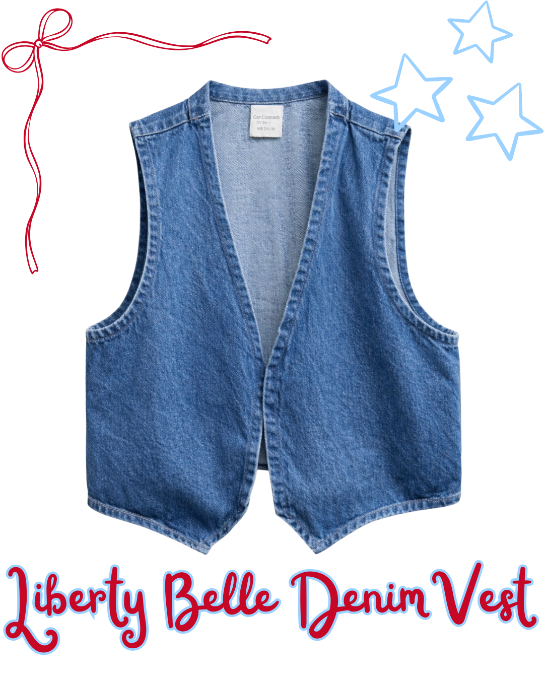 Liberty Belle Denim Vest