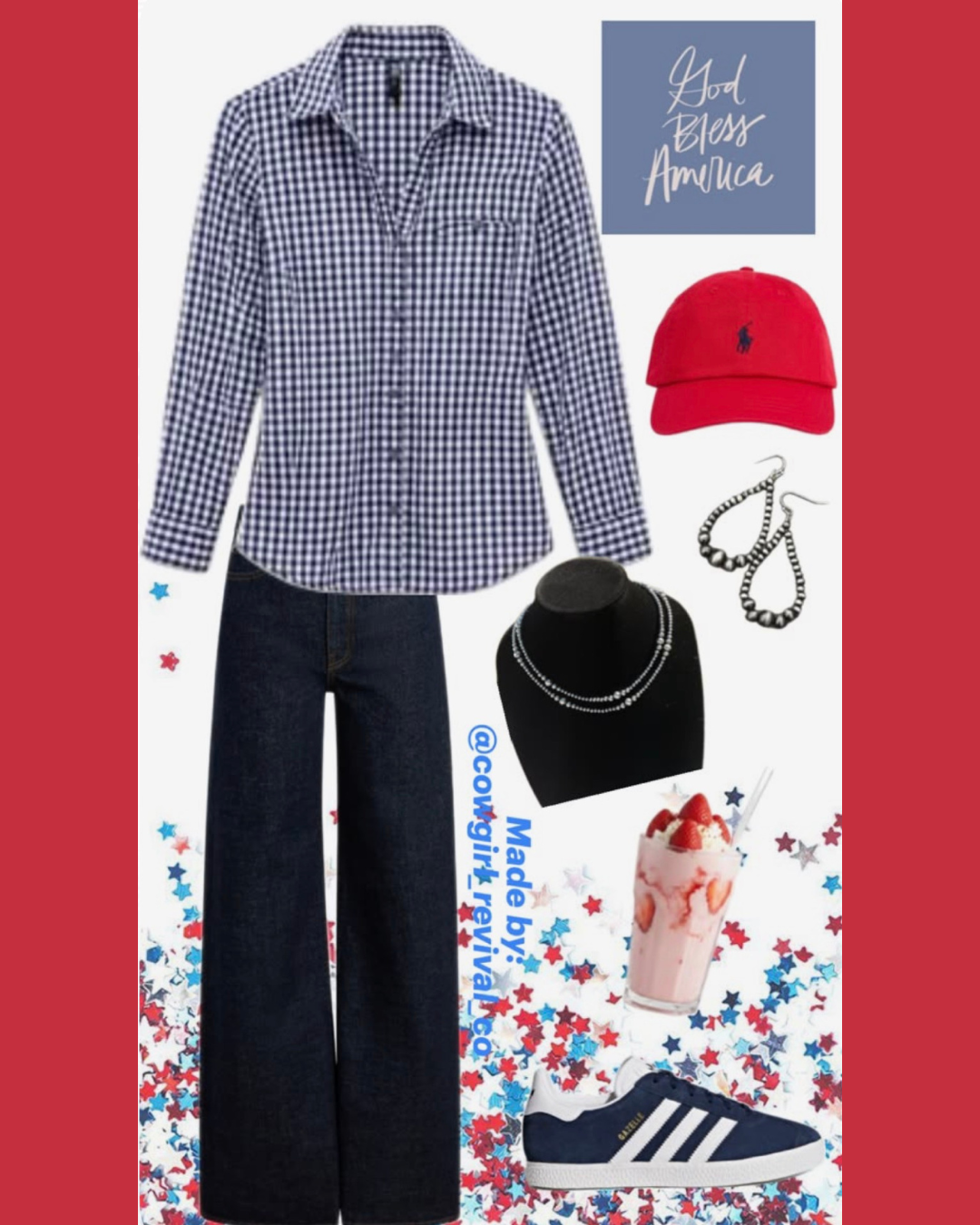 Blue Ribbon Button Up