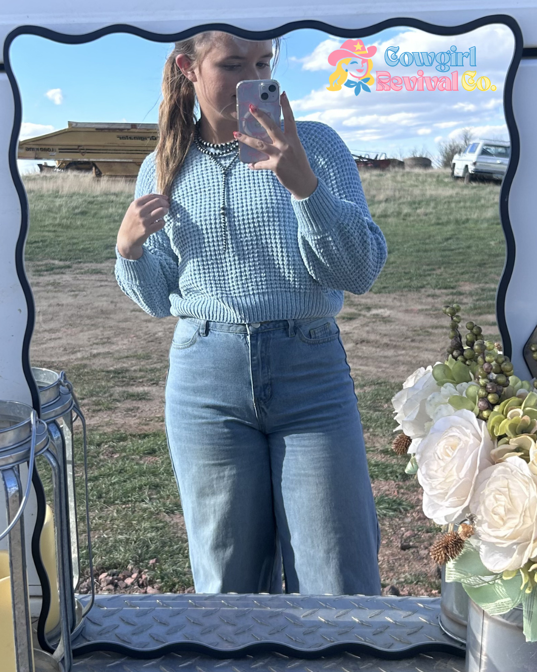 Cloud Knit Crop Sweater