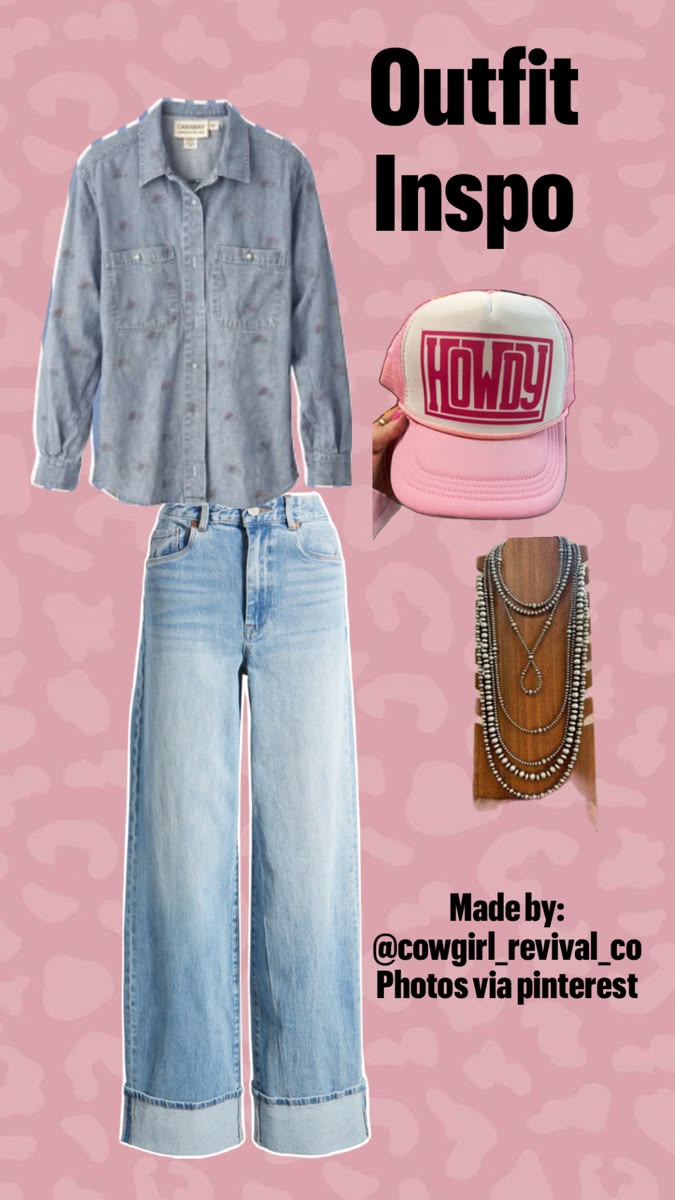 Faded Rose Denim Shirt
