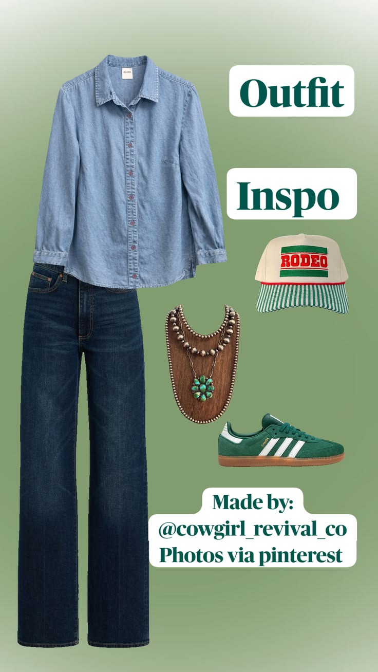 Classic Blue Button Up